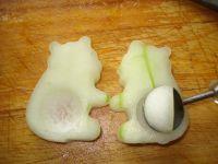 酿熊猫冬瓜的做法步骤3