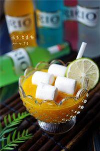 【微醺一夏】酒香芒果露的做法步骤8