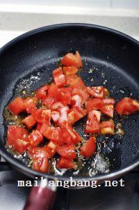 西红柿打卤面的做法步骤4
