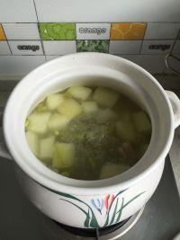 青豆冬瓜排骨汤的做法步骤5